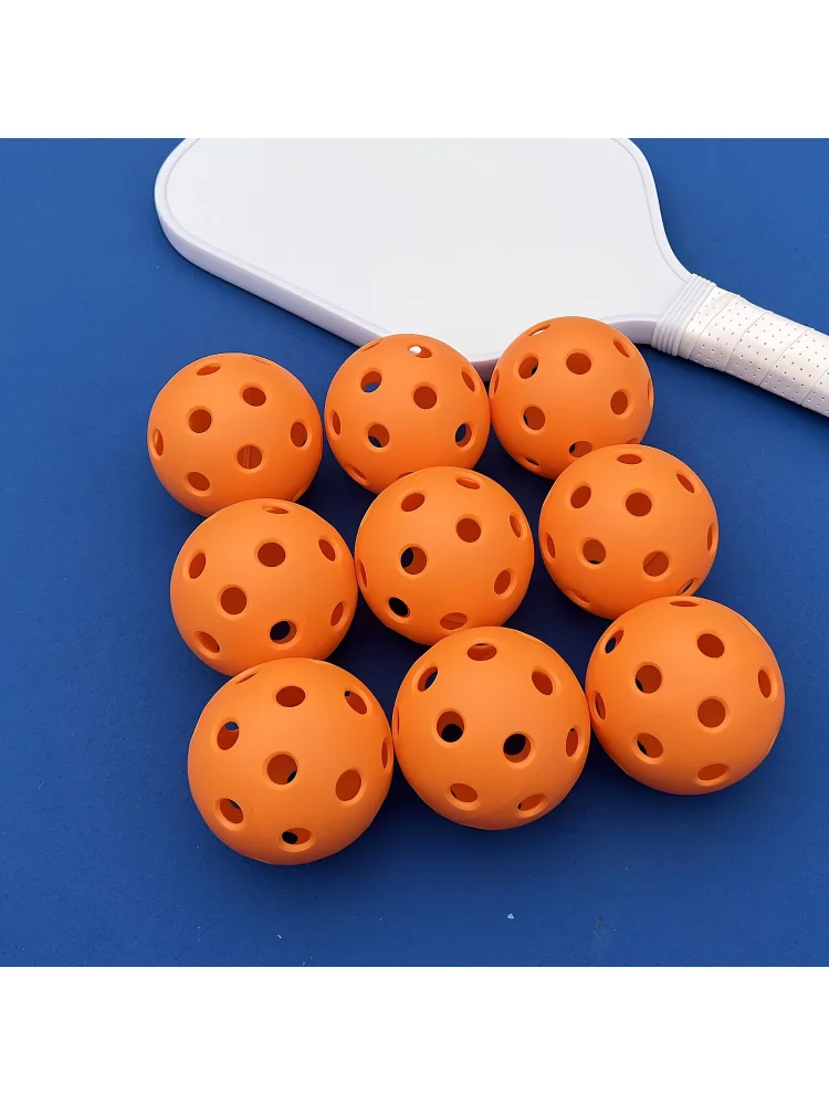 Indoor Pickle Ball with 26 Precision Holes High Elastic Lightweight Pickleball for Recreational Training and Match Play