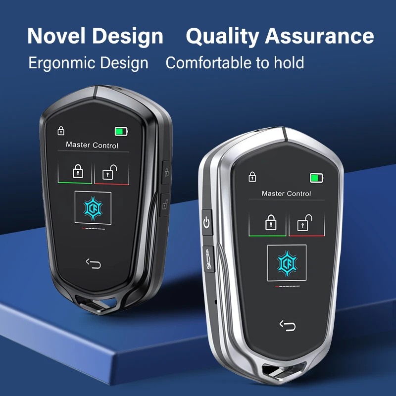 Universal LCD Smart Display Touch Screen Remote Car Key Fob For BMW Hyundai Kia Lada Toyota Honda Mercedes Benz Renault Chery VW