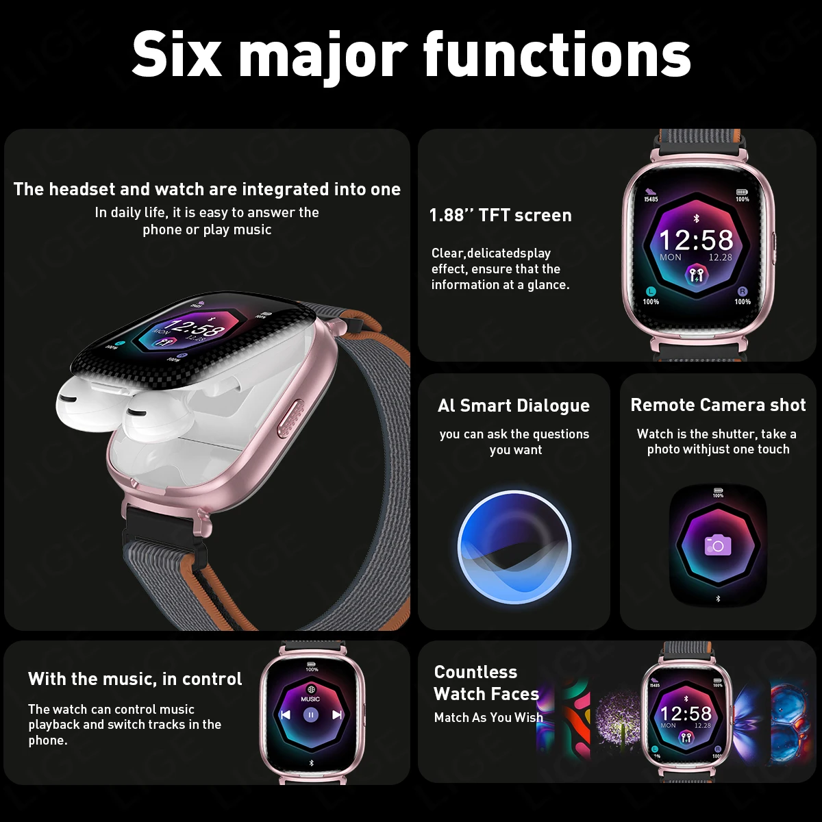 Relógio Inteligente 2026 Femin - Smartwatch Noise Watches For Men avaliação e preço
