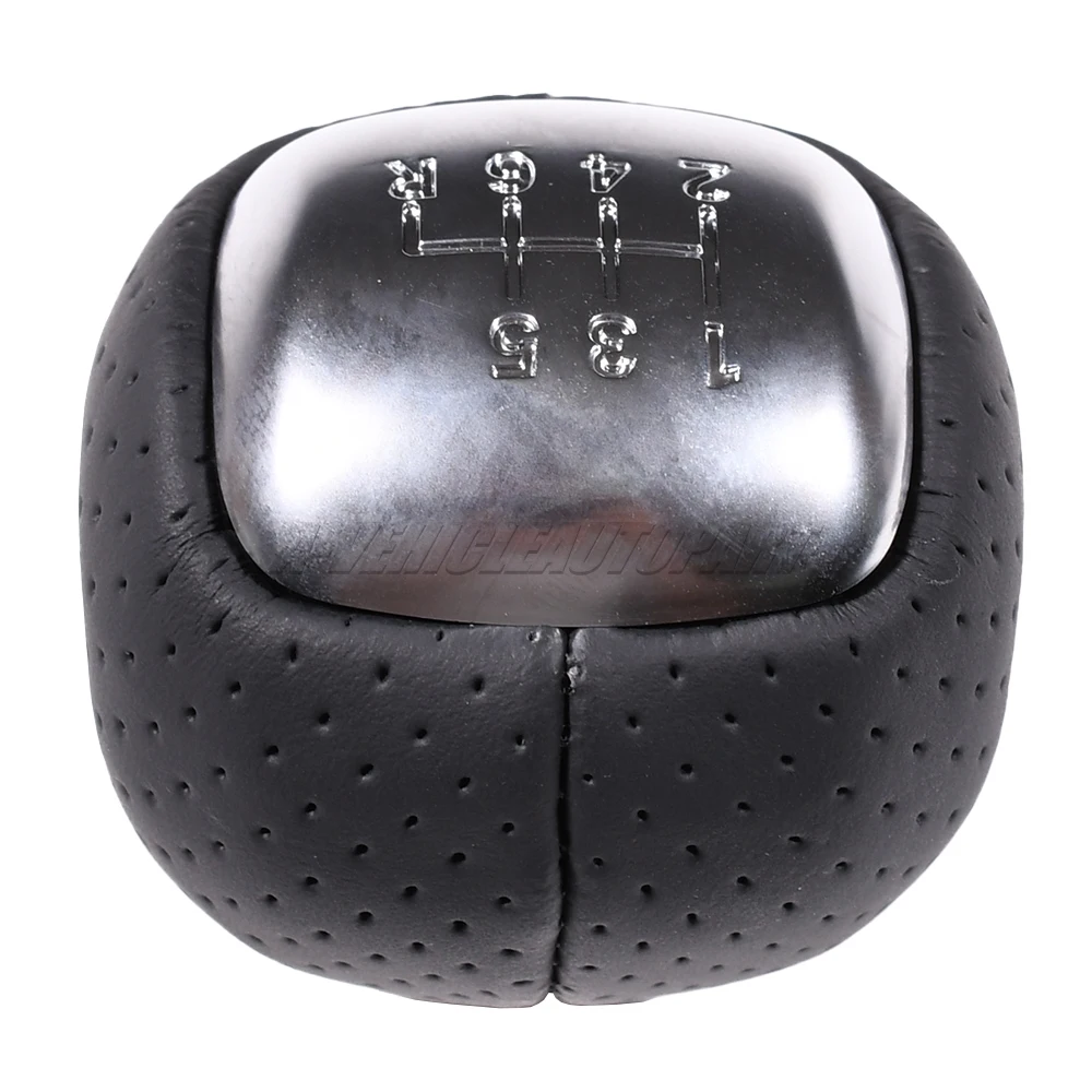 New LR024719 For Range Rover Evoque L538 2011-2018 Manual 6 Speed LR024721 1Pc Sport Leather Gear Knob in Black car accessories