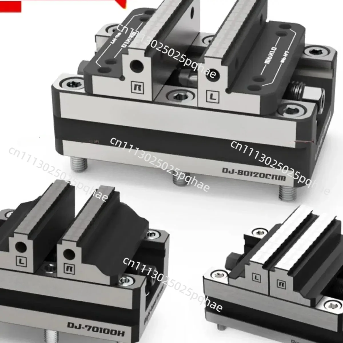 Four-Five-Axis Fixture Self-centering Vise Positive and Negative Quick Clamping 2-8 Inches DJ-6080H Self Centering Vise