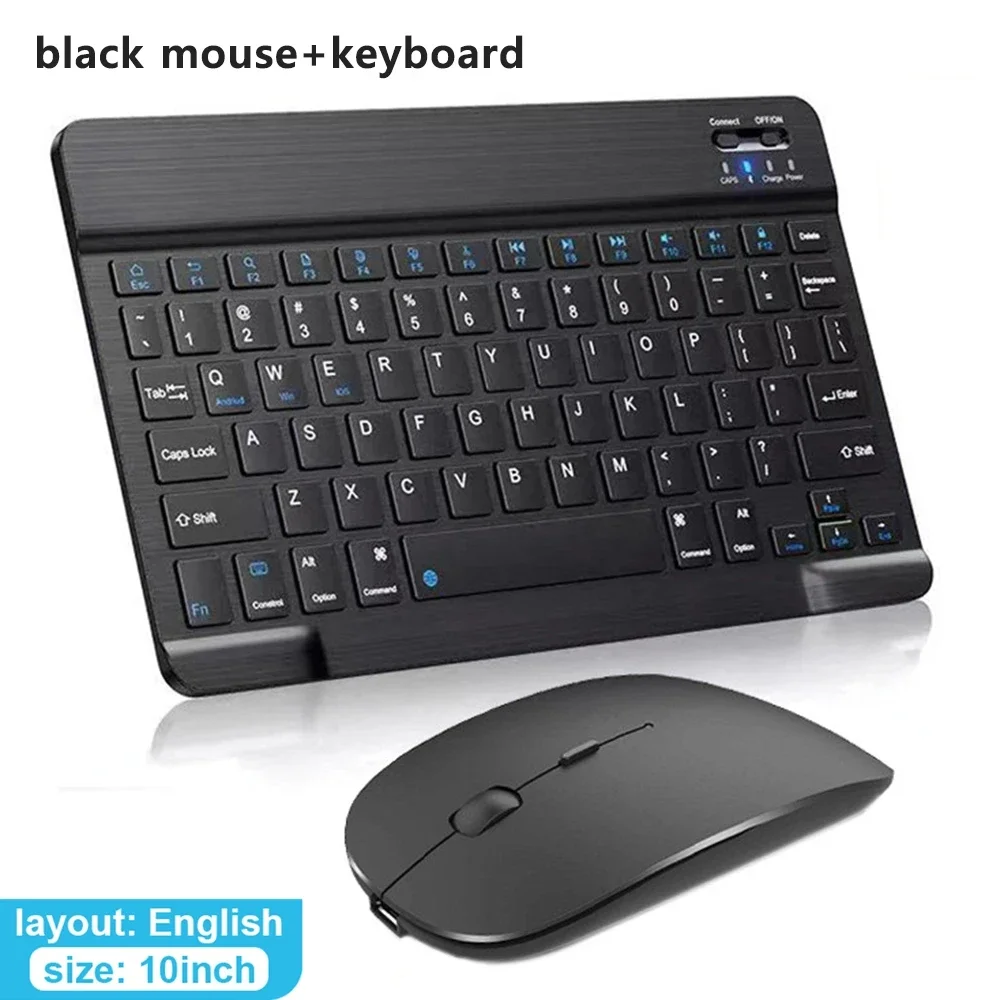 MINI Bluetooth Wireless Keyboard Mouse For 10 Inch IOS Android For iPad Air Mini Pro For Business Travel for Microsoft Surface