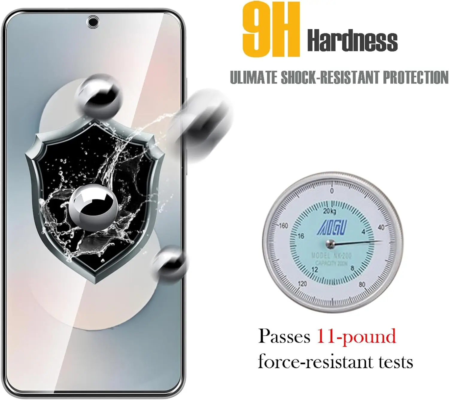 

for Samsung Galaxy S25 FE 9H Hard Clear HD Tempered Glass Film Durable Anti-Reflective Scratch Resistant Display Protector