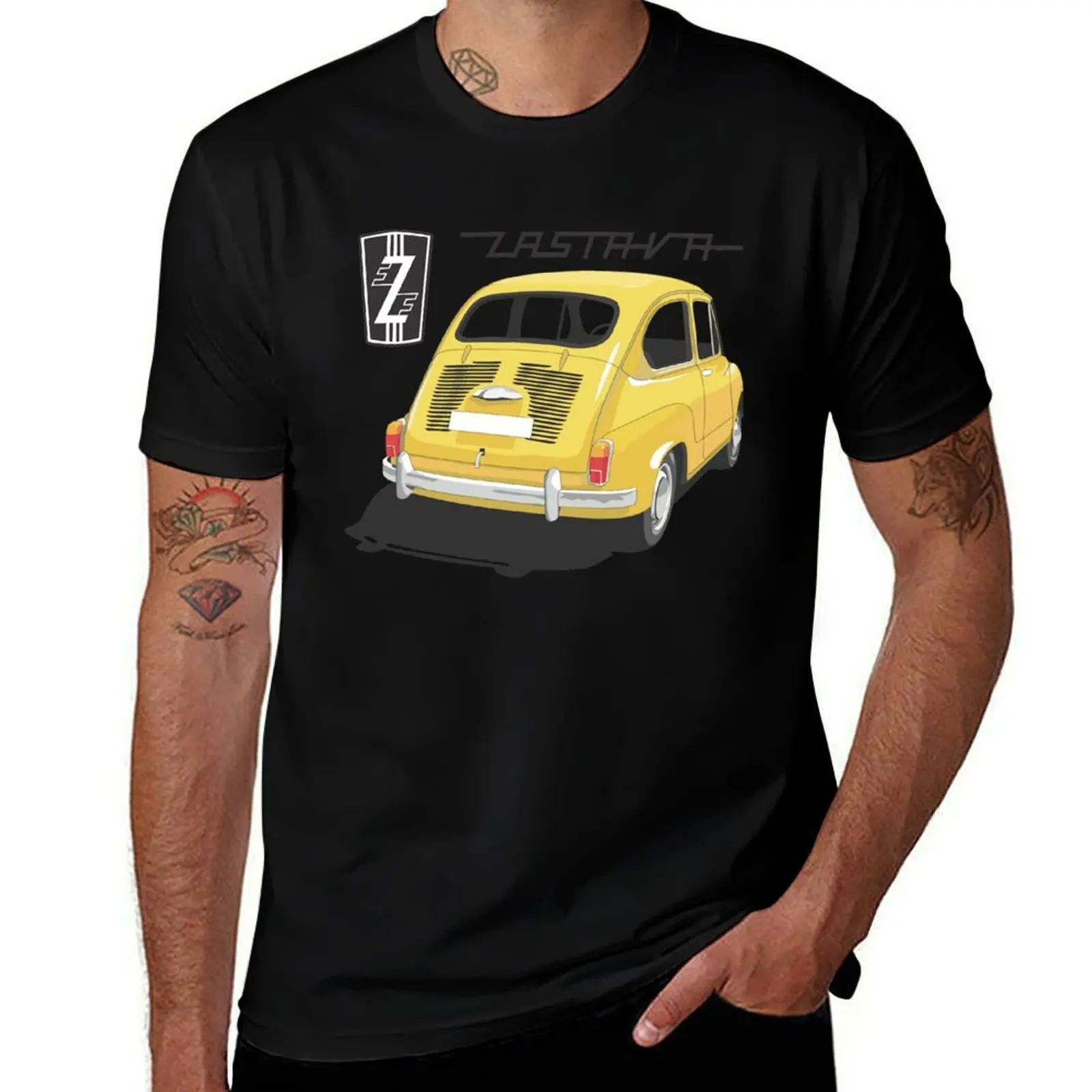 Футболка Zastava 750 для мальчика, новые подарки и футболки, футболка, мужские футболки, повседневные стильные футболки