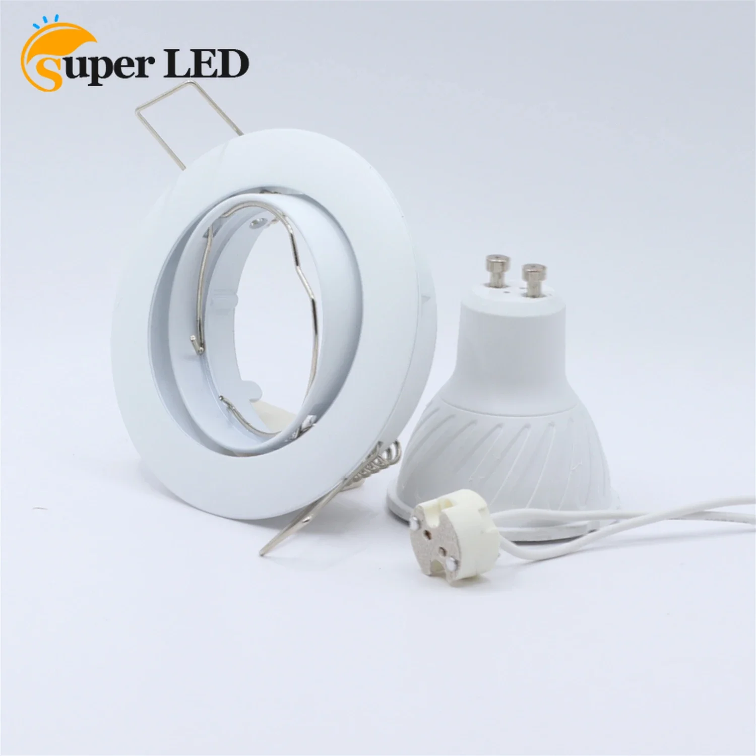 

JOYINLED Sand Nickel LED Ceiling Lamp Holder GU10/ MR16 Lighting Ceiling Spot Light Spotlight Zinc Alloy Lamp Fixtures