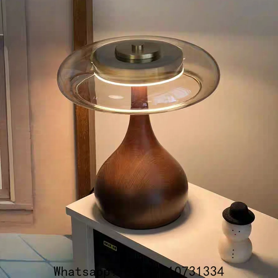 

Nordic Vintage Vintage LED Floor Lamp Living Room Bedroom Lighting Fixtures Clear Glass Atmosphere Design A Lamp