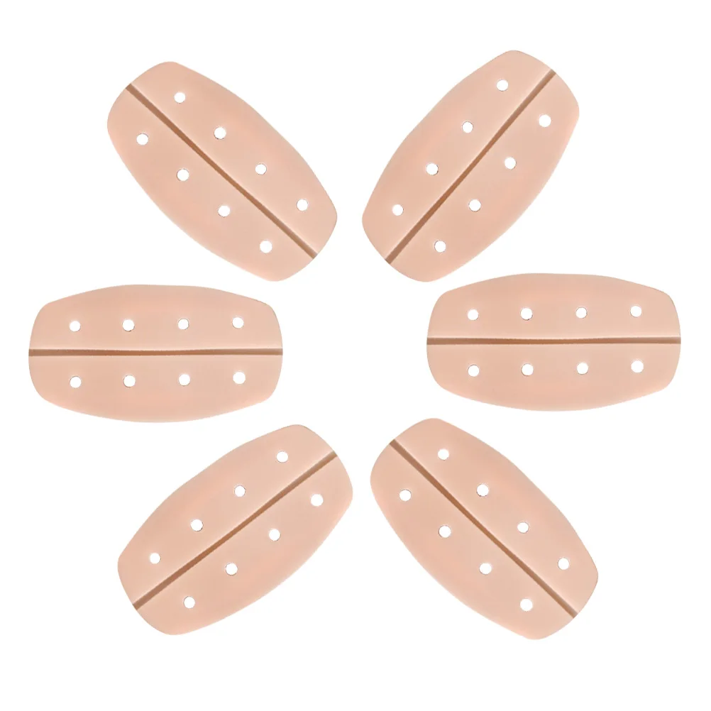 

6Pcs Non-Slip Silicone Shoulder Pads Breathable Lightweight Invisible Shoulder Enhancer for Women Smooth Contours