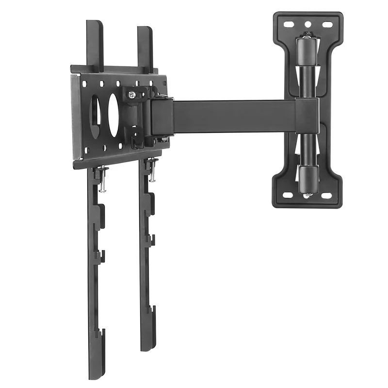 

LCD TV hanging rack telescopic rotating wall hanging bracket wall shelf