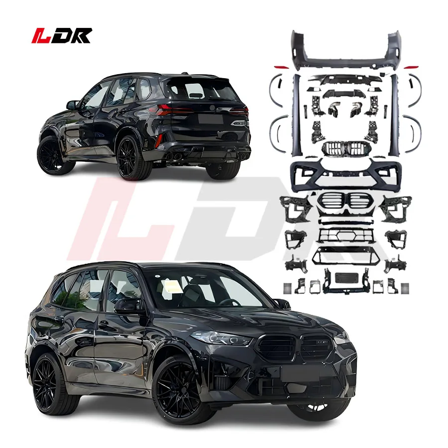 

Body Kit for BMW X5 G05/G18 2023+ upgrade to X5M Rear Diffuser Spoiler high quality Body Kit front rear bumper grille side skirt