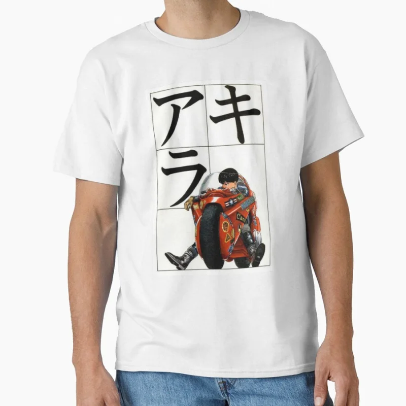 

Shotaru Kaneda Neo Tokyo Explosion Akira Cyberpunk Anime T shirt Large size Tops Manga Graphic Print Y2k Clothes Cartoon Tee