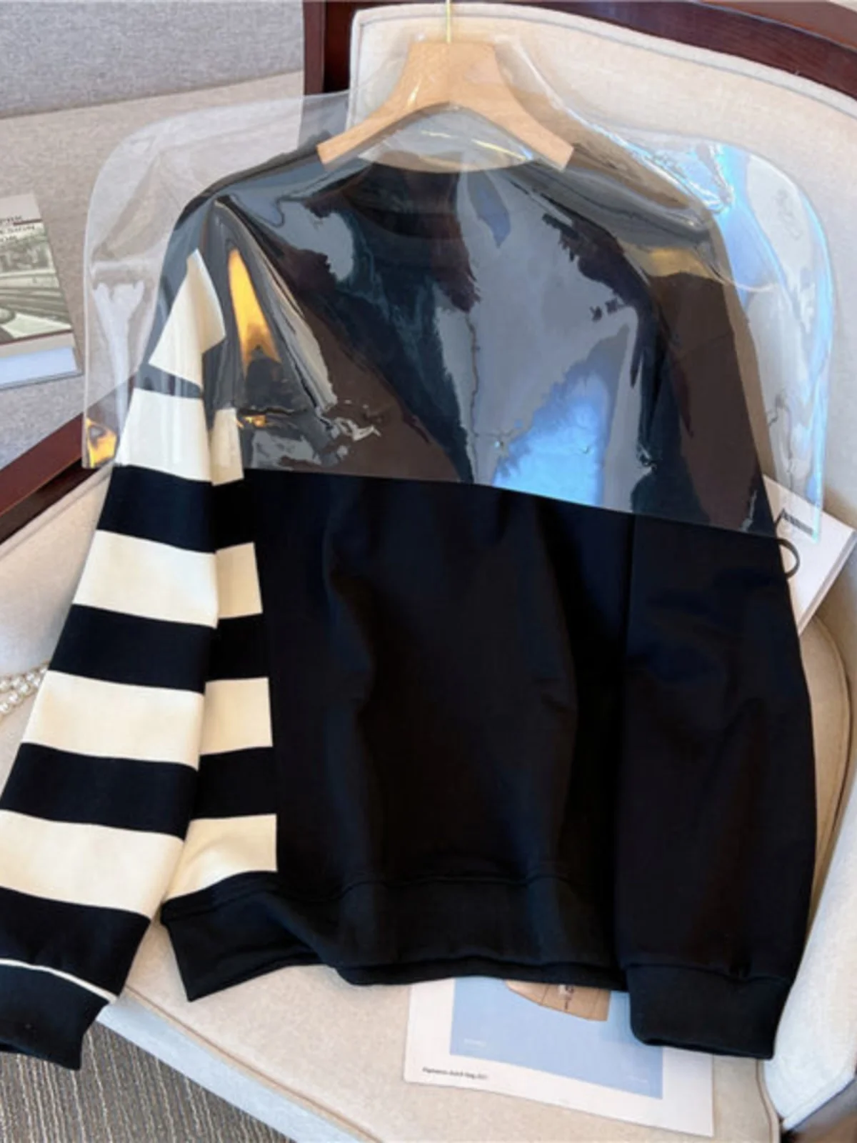 

Женские толстовки, винтажная одежда, студенческая одежда с несколькими плечами, красивая укороченная основа, спортивная одежда, рукава для подростков, нерегулярная завязанная талия