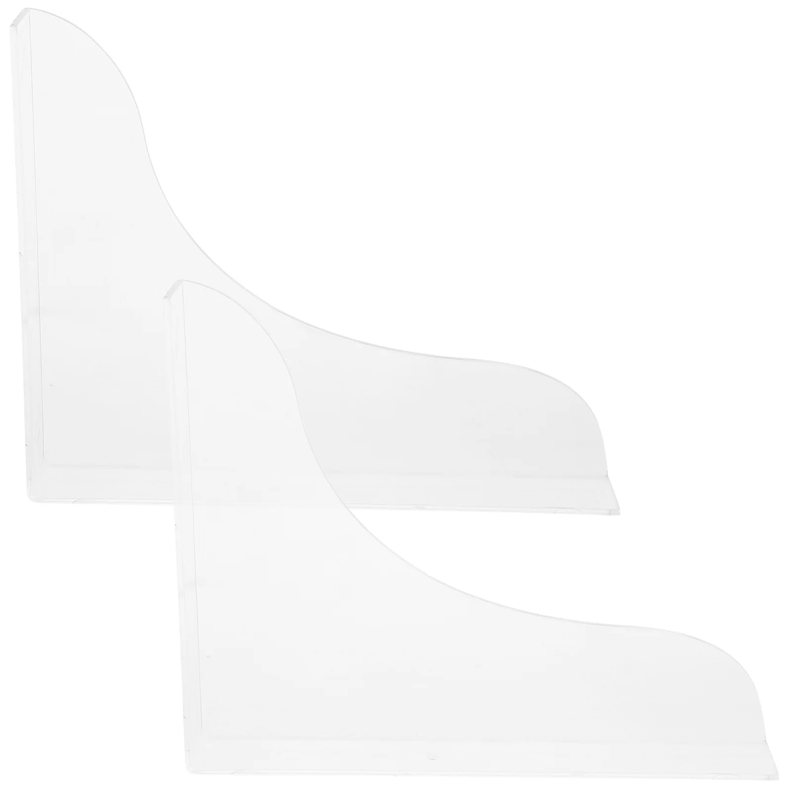 

2pcs Bathtub Splash Guard Set Transparent Acrylic Shower Bathroom Sink Protective Covers Prevent Splashes Sturdy