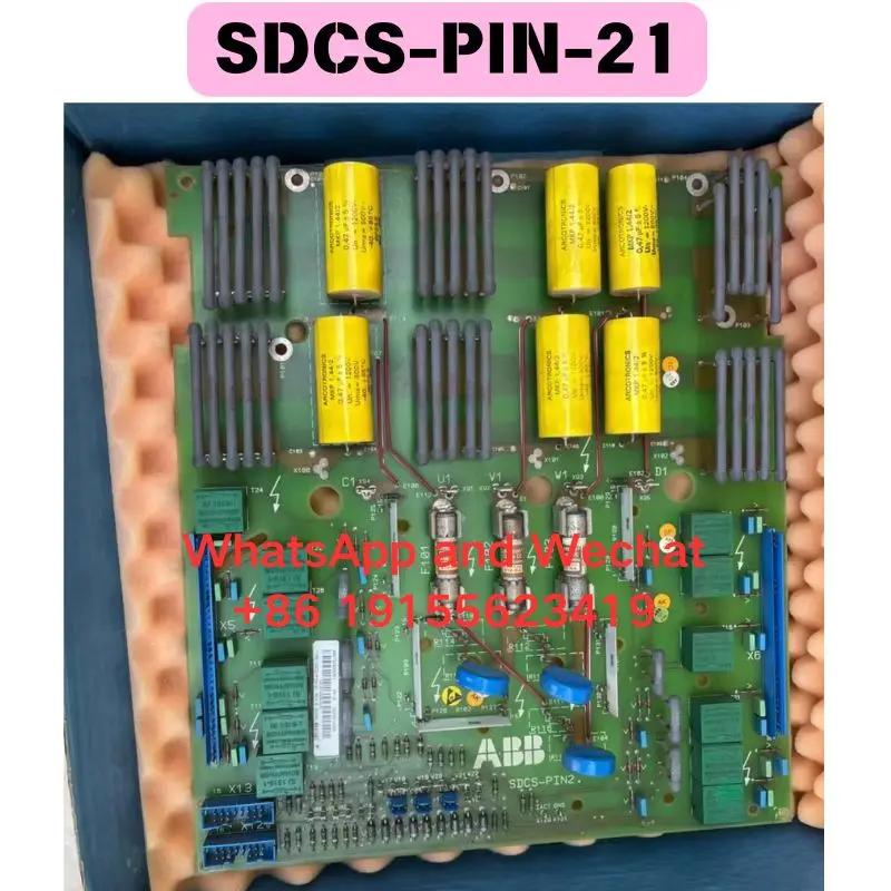 Used SDCS-PIN-21 DC speed regulator trigger board Functional test OK Quick delivery