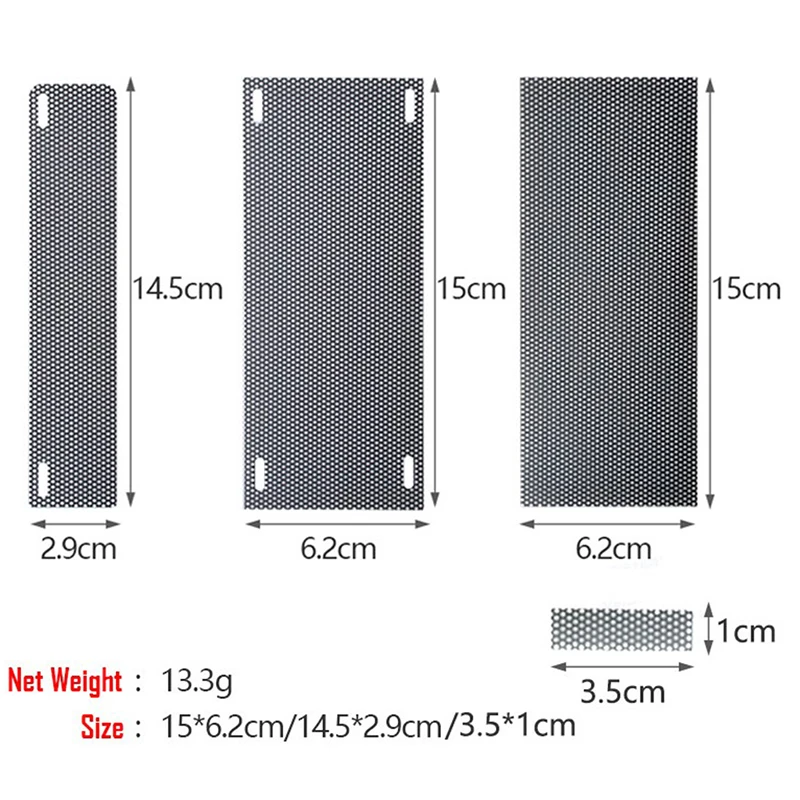 Dust Filter Kit Compatible with Xbox Series S, Include 4 PVC Series S Mesh Filter Covers