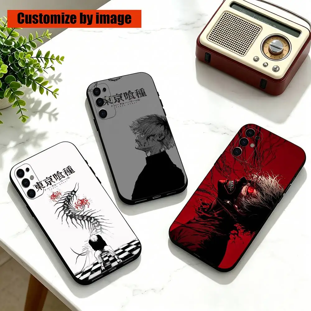 Tokyo G-Ghoul Ken K-Kaneki Anime  Phone Case For Samsung S25,S24,S21,S22,S23,S30,Ultra,S20,Plus,Fe,Soft Silicone Black Cover