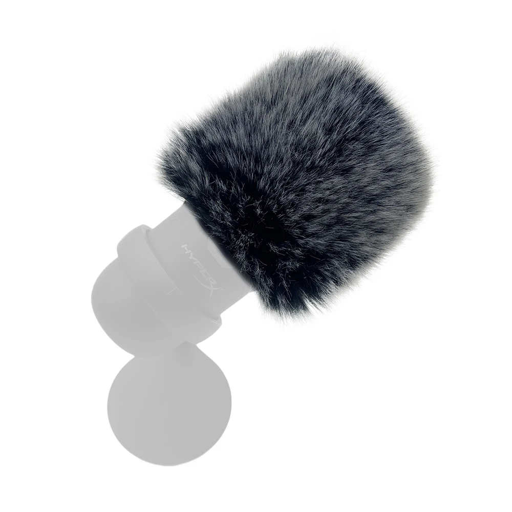 Dead Cat Outdoor Artificial Fur Windshield Mini Microphone Cover Muff Windscreen Sleeve Shield For HYPERX SOLOCAST Pop Filter