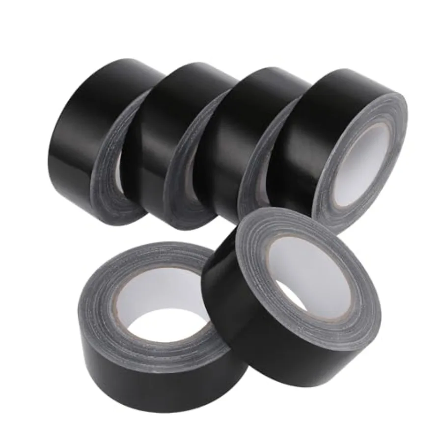

Rolls Heavy Duty Thicker Black Duct Tapes 7 mil No Residue Duct Tape for Packaging Taping Sealing Repairing Tying Wide Tape for
