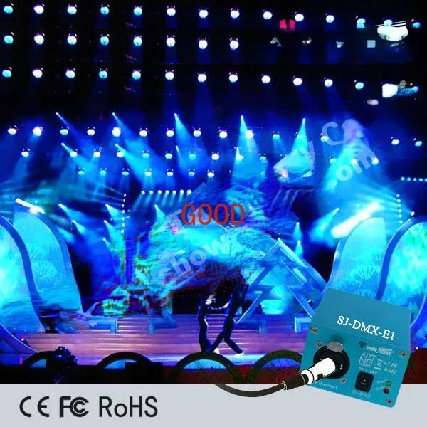 Светодиодный диммер с интерфейсом Ethernet, контроллер DMX Artnet