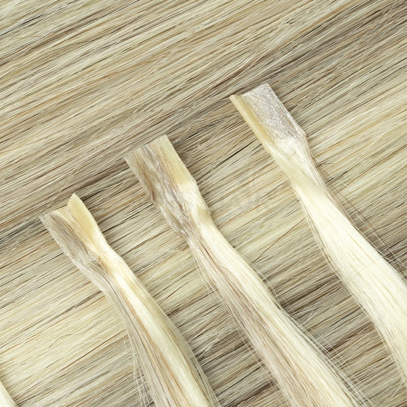 K تلميح وصلات شعر الساخن الانصهار الشعر التمديد شعر بشري أشقر 1 سنتيمتر إيطاليا الكيراتين آلة الغراء ريمي 12-24 بوصة 30 40 50 جرام/الحزمة