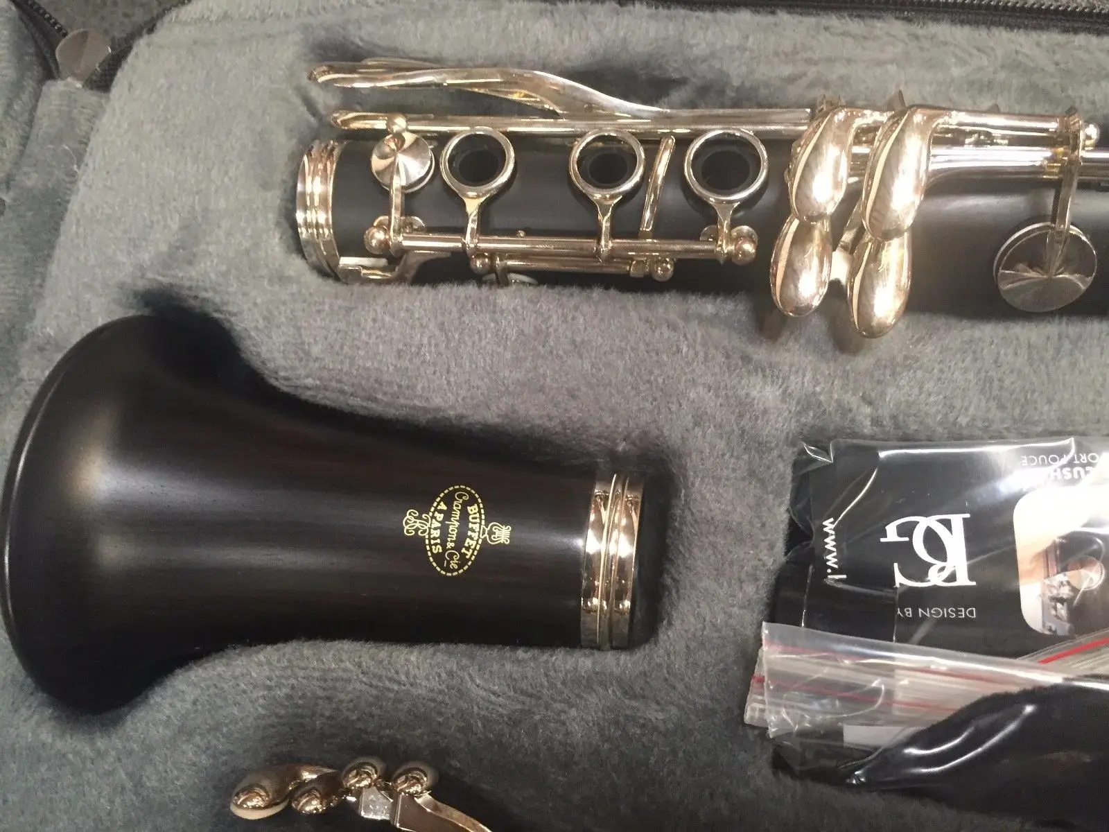 New MFC Professional Bb Clarinet E12F Bakelite Clarinets Nickel Silver Key Musical Instruments Case Mouthpiece Reeds