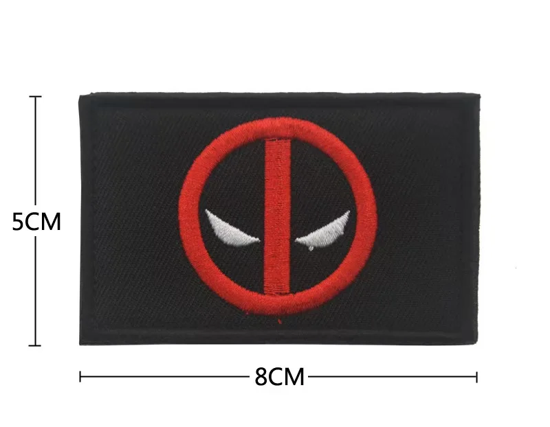 New Logo Death Attendant Badge Hero Embroidered Badge Clothing Hook and Loop Patch Diy Hat Backpack Armband - view 6