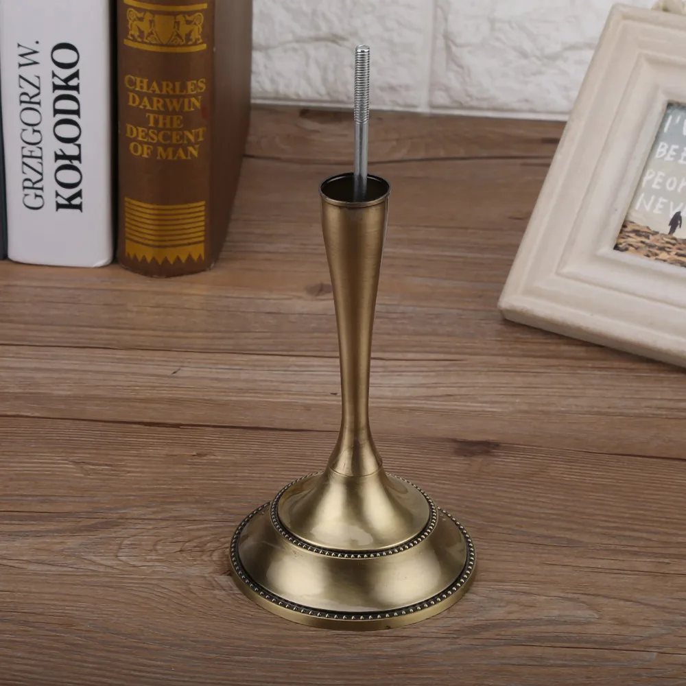 Candelabras 5 Arms 5 Arms Candle Holder Bronze 10 Inch 5 Branches Candlestick Centerpiece Alloy Alloy Candelabra Home Decor