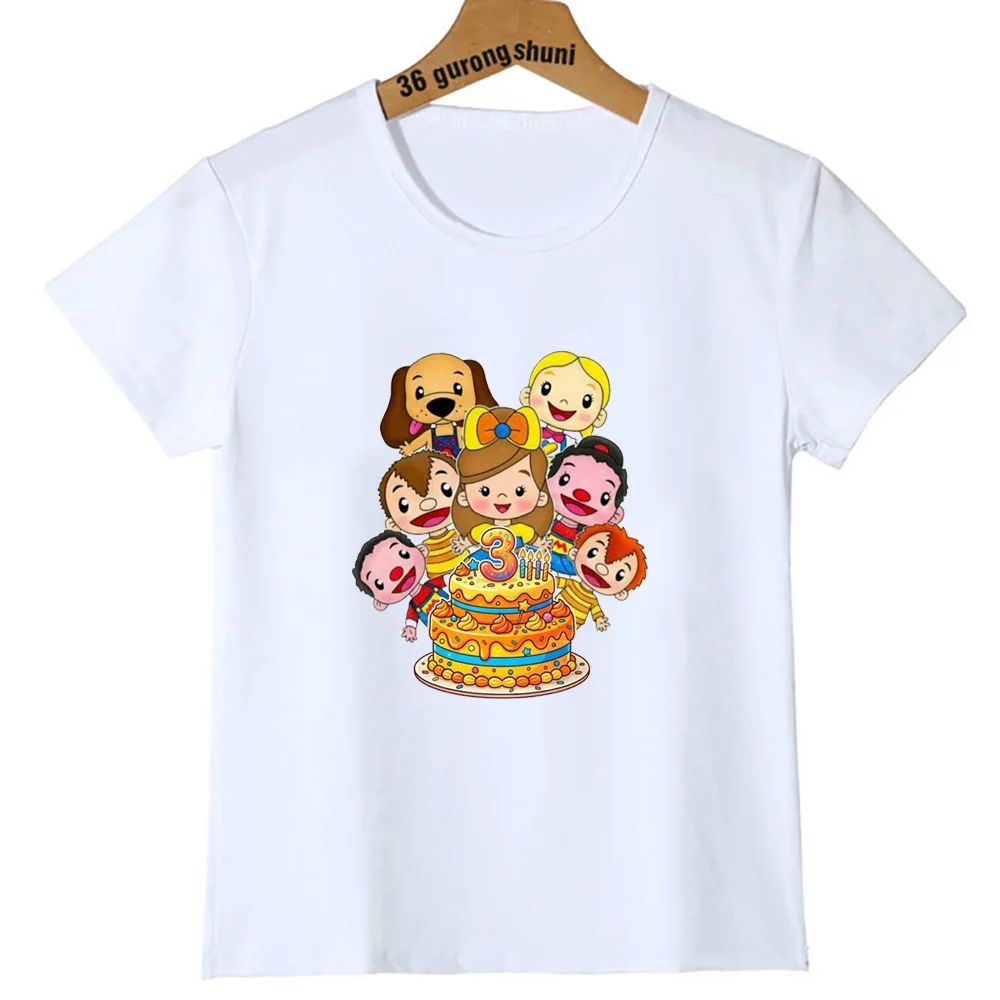 Camisetas gráficas divertidas de Bely y Beto, camiseta de dibujos animados, camisetas para bebés, camisetas para niñas, ropa para niños, tops de verano, camisetas de manga corta para niños