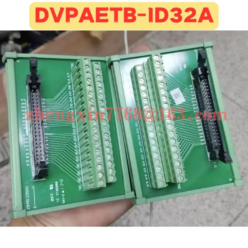 Used PLC Terminal Block DVPAETB-ID32A DVPAETB ID32A Normal Function Tested OK