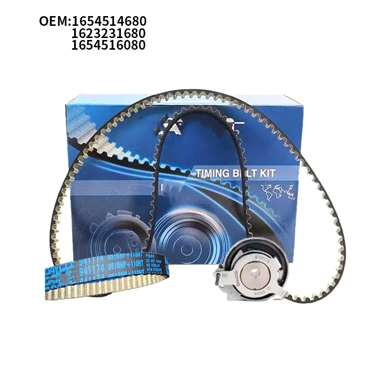 

1654514680 16231680 1654516080 Оригинальный комплект ремня ГРМ для Peugeot 308 208 2008 408 3008 Citroen C3 C4 DS3 DS4 1.2THP