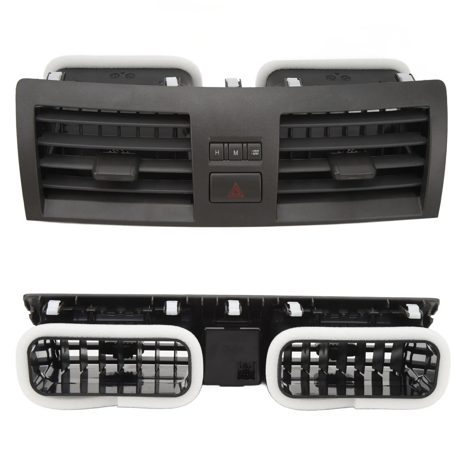 

1PC Center AC Vent Outlet Panel Assembly 55660 06100 - Reliable Quick Response Center Dash AC Vent Panel for Camry XV40 -Durable