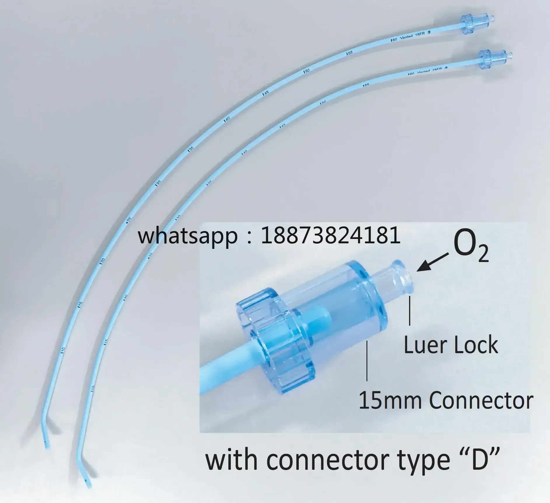 New connector  intubation bougie ,hollow ET tube exchanger fast shipping