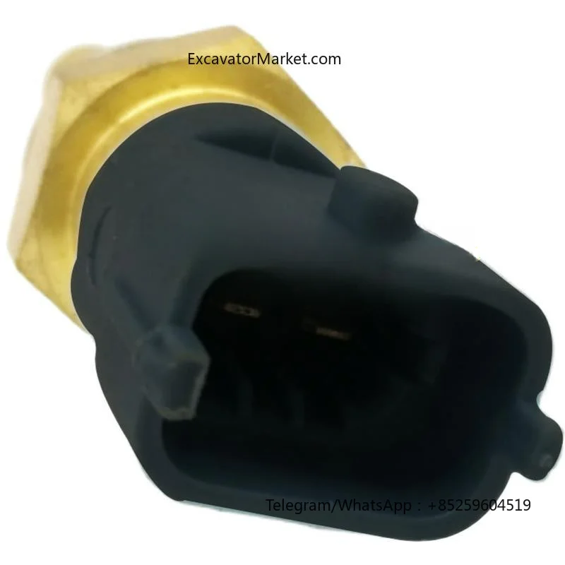 Para volvo 140 210 240 290 360 460 sensor de temperatura da água plugue indução peças escavadeira alta qualidade