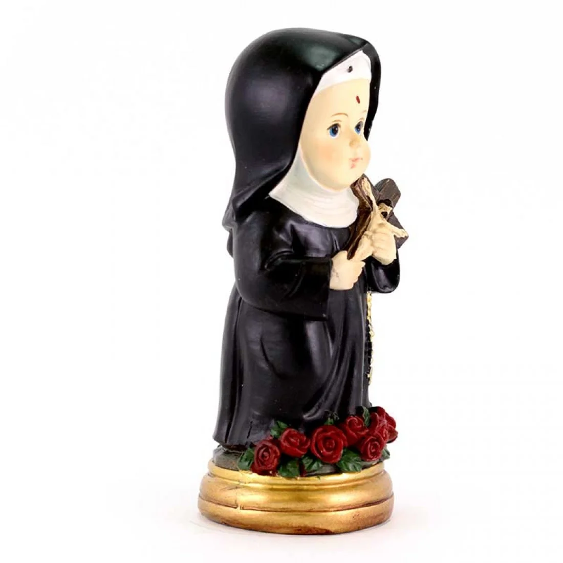 9cmH Childlike St. Rita Statue