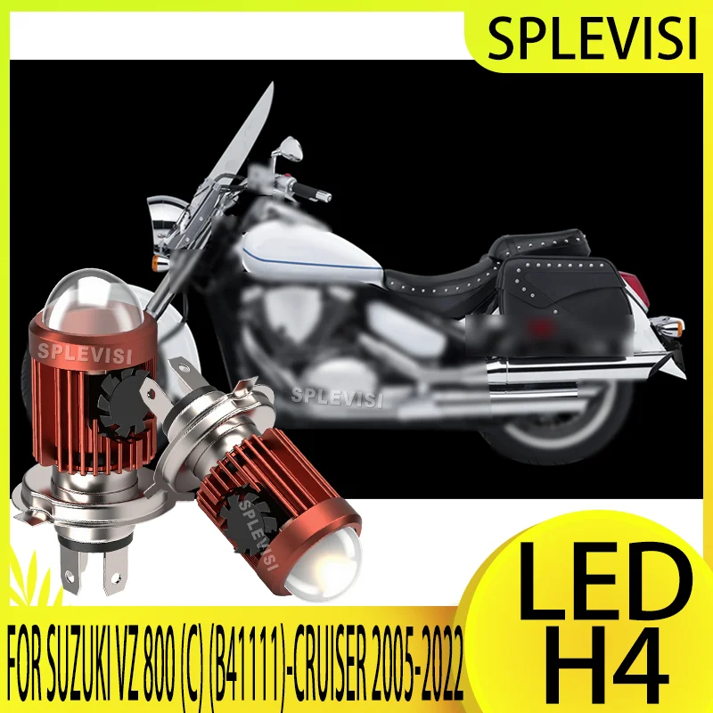 

H4 LED Motor Light: with Focus-Focused Lens Technology For Suzuki VZ 800 (C) (B41111)-Cruiser 2005 2006 2007 2008 2009 2010-2022