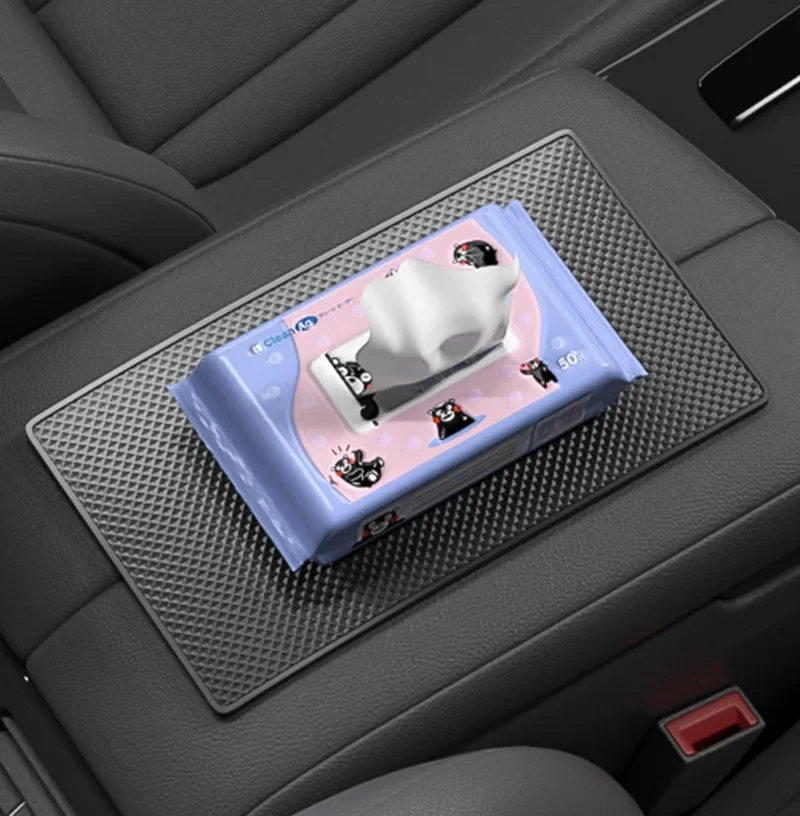 Klebrige Anti-Rutsch-Matte Auto-Armaturenbrett-Pad Hitzebeständige rutschfeste Matte Auto-Armaturenbrett Telefon Sonnenbrillenhalter Auto-Styling innen – Detail 5