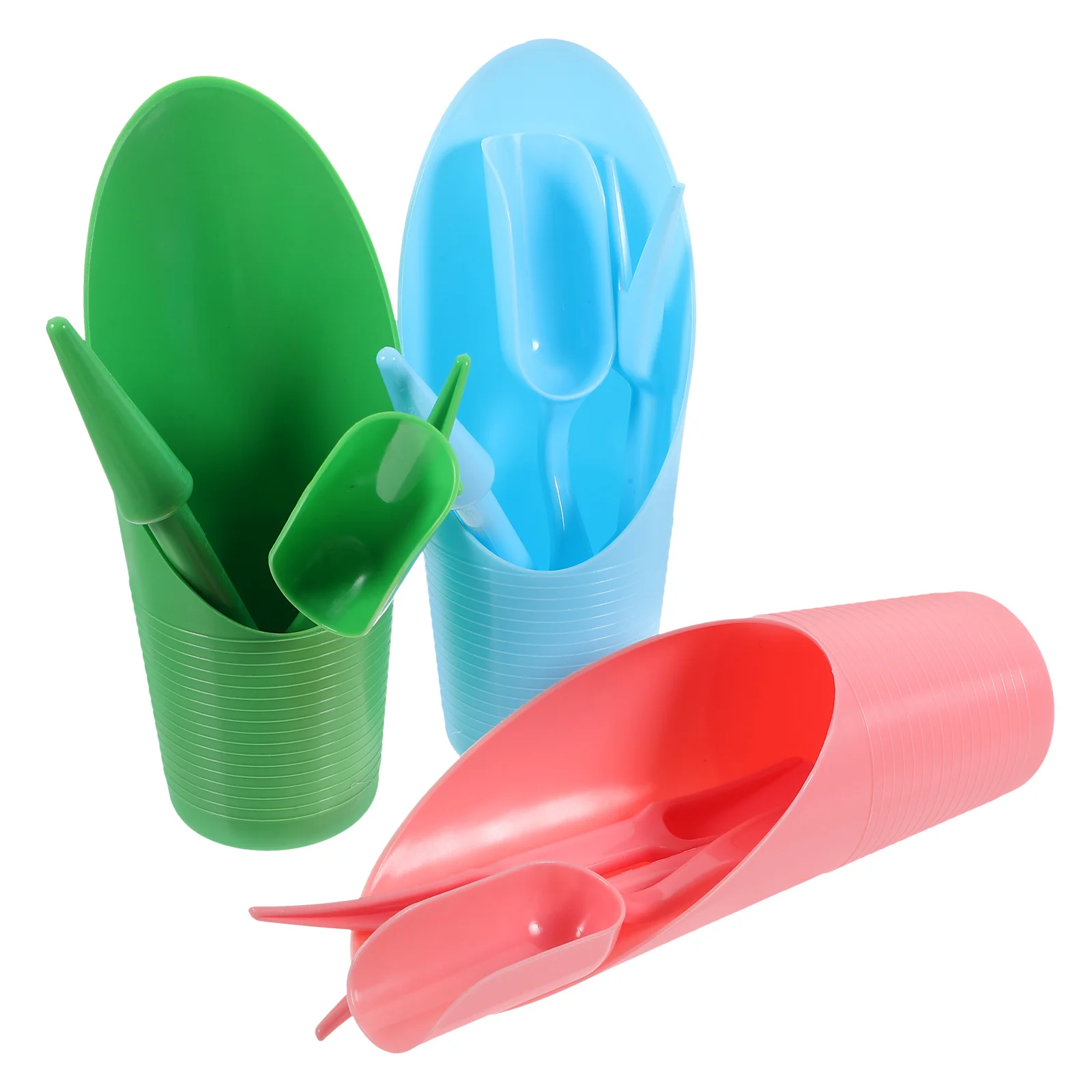 

1Set Lightweight Gardening Tool Set Smooth Surface Soil Shovel Cup for Potting Scoops Transplanting Planting Soil Scooper