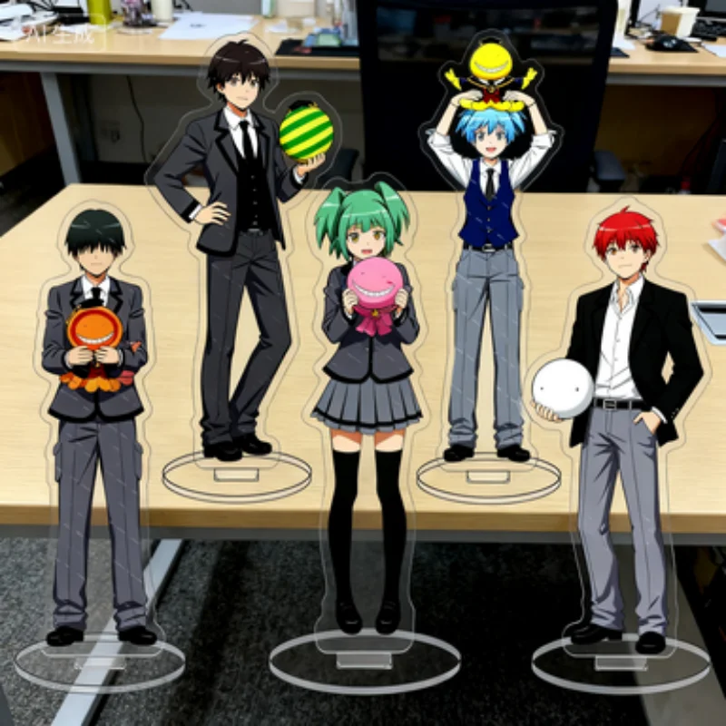 Anime Assassination Classroomcollection item desktop decoration gift Acrylic stand standing signboard