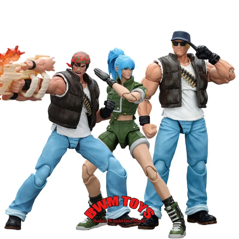 

JOYTOY масштаб 1/18 Clark Still Ralf Jones Leona Heidern 11,3 см подвижный шарнир, коллекция кукол