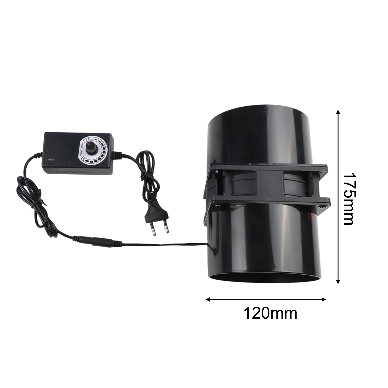 100 Mm Axial Exhaust Fan Hassle-free Setup Lightweight Design Versatile Applications Copper Motor Efficient Airflow