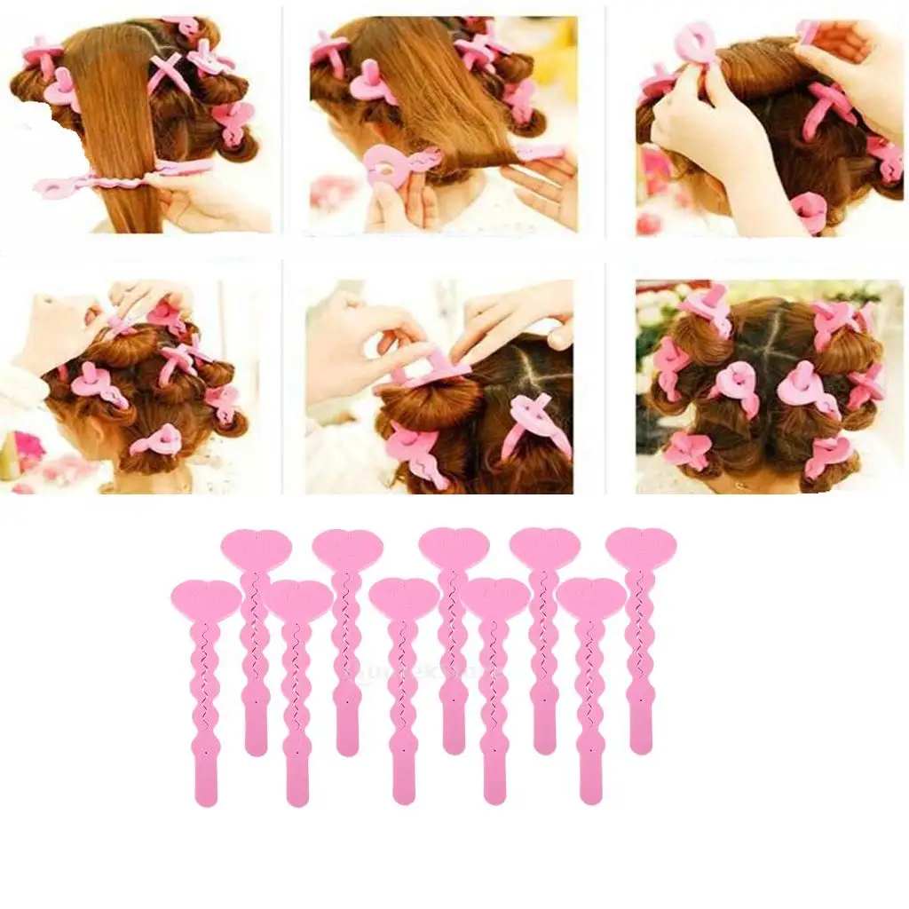 10pcs Hair Rollers - Hair Care Foam for Hair DIY - Flexible Soft Curlers - Great