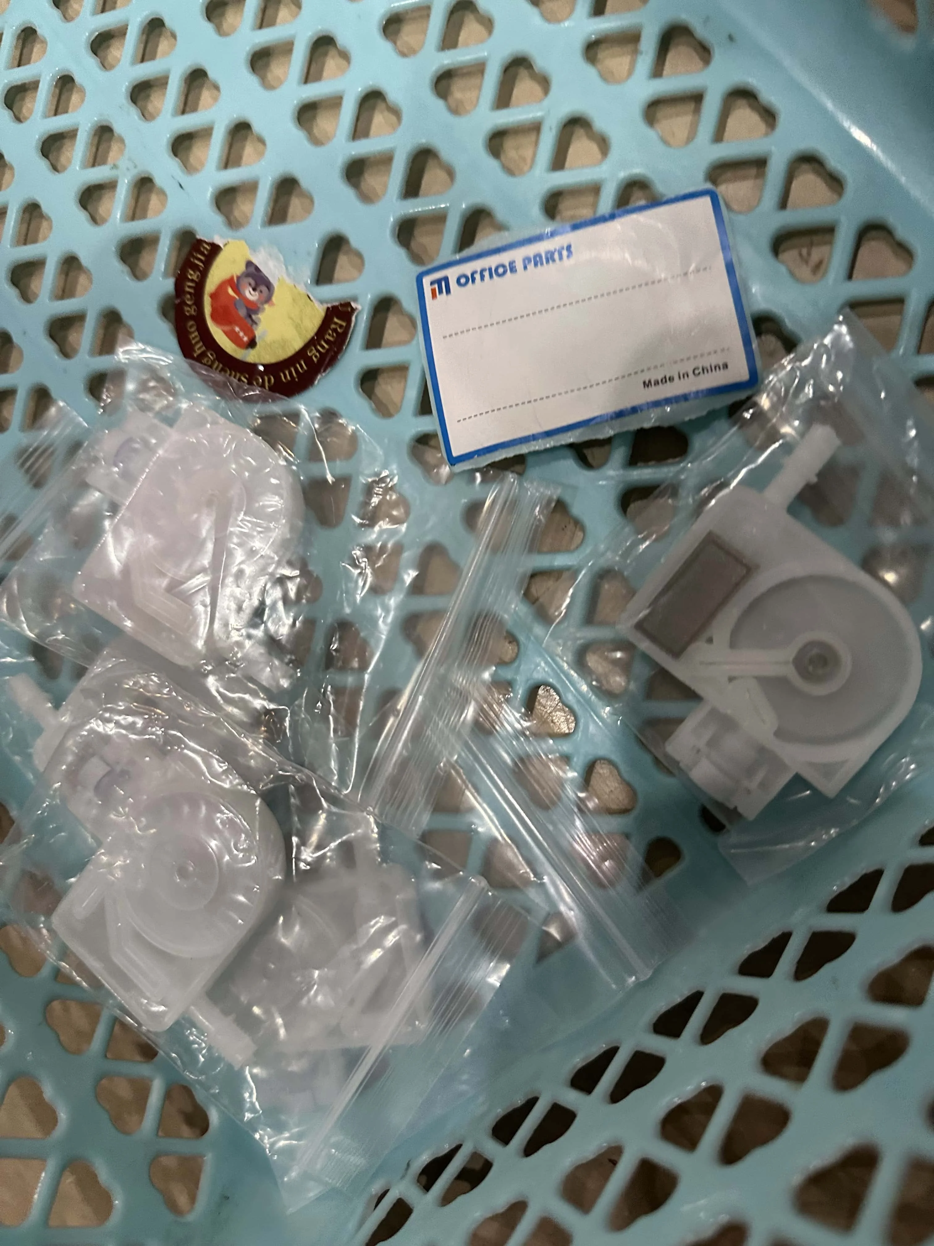 

20pcs White Damper For Epson DX5/XP600/4720/I3200 for Stylus ProII 4800 9800 4880 7880 9880 printer DTF ink dumper filter