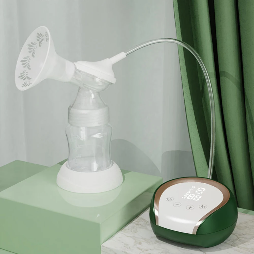 Portable Electric Breast Pump Hands Free Breast Pump for Breastfeeding 3 Modes & 9 Adjustable Suction Levels Low Noise