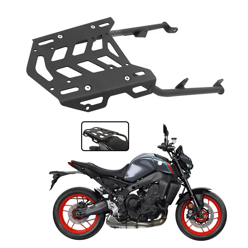 

For Yamaha MT09 MT-09 FZ09 2021 2022 2023 Motorcycle Accessories Rear Luggage Rack Carrier Support Shelf Holder Trunk Bracket