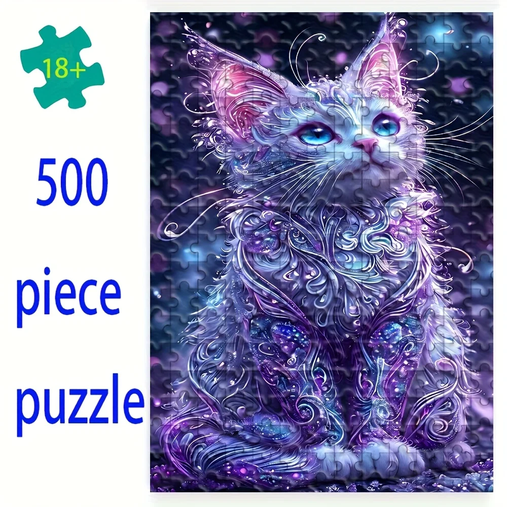 500/1000 stuks puzzel voor volwassenen |   Hoogwaardig, stressverlichtend leuk familiespel, ideaal voor verjaardagen, Kerstmis, Halloween en cadeau