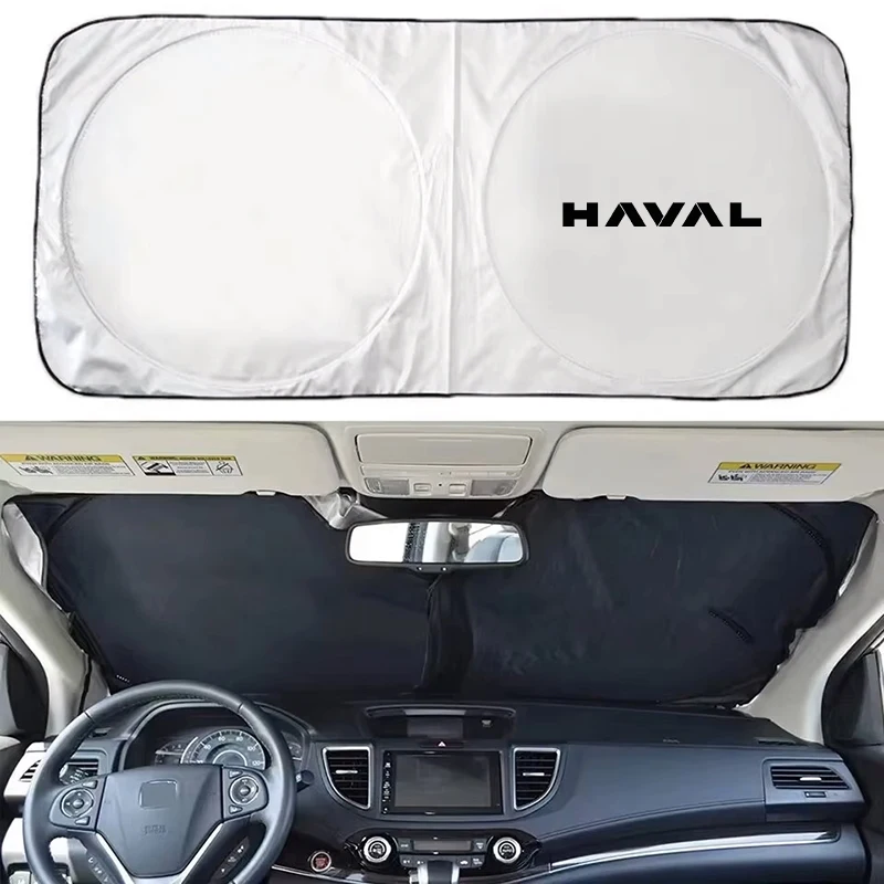 For Haval H6 2022 Jolion H9 F7X F7 Dargo H1 H2S M6 H3 H4 H5 H7 H8 F5 H2 H6-Coupe First-love Foldable Front Windshield Sunshade H