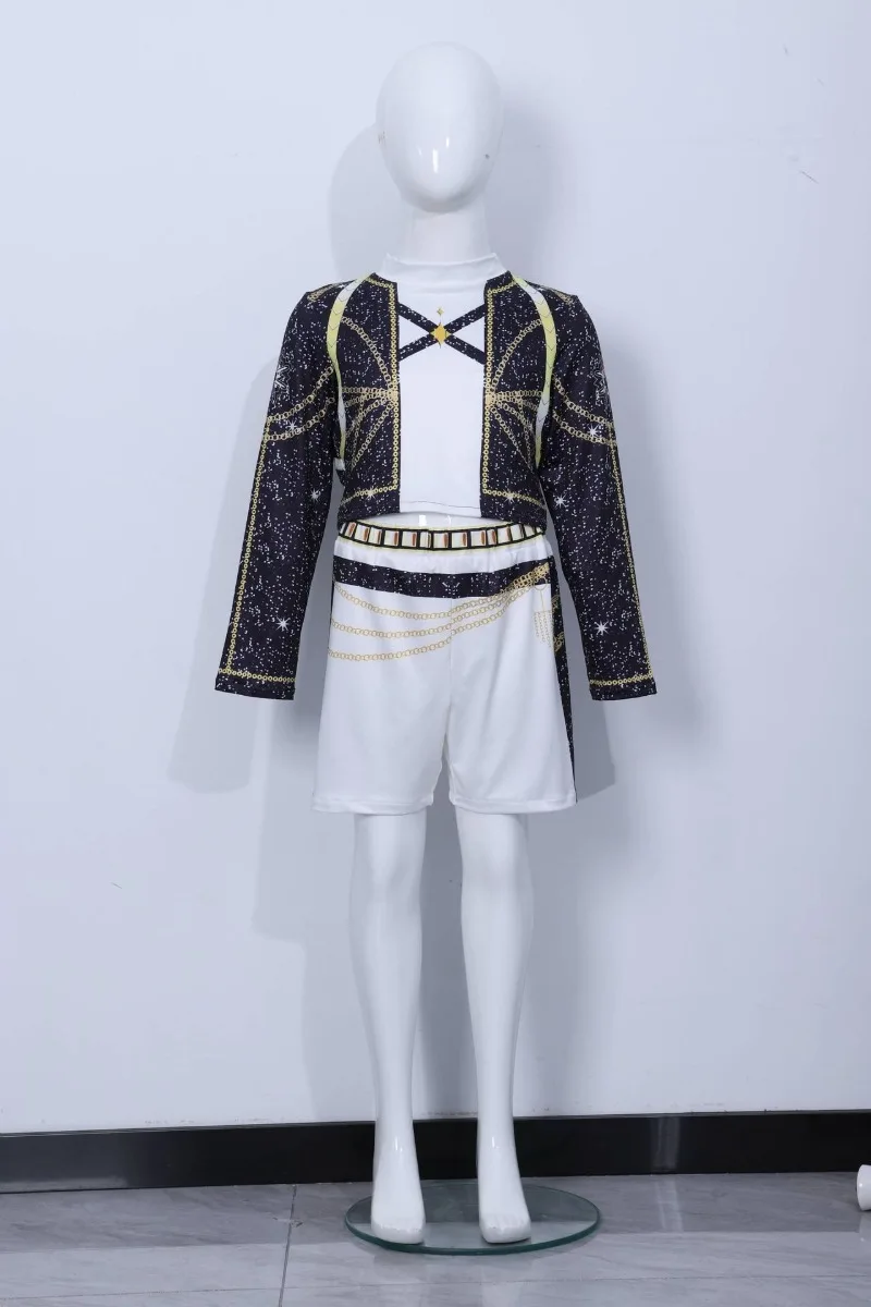 Trajes de desempenho de tendência de moda de Natal masculino e feminino Trajes de canto de desempenho de Halloween