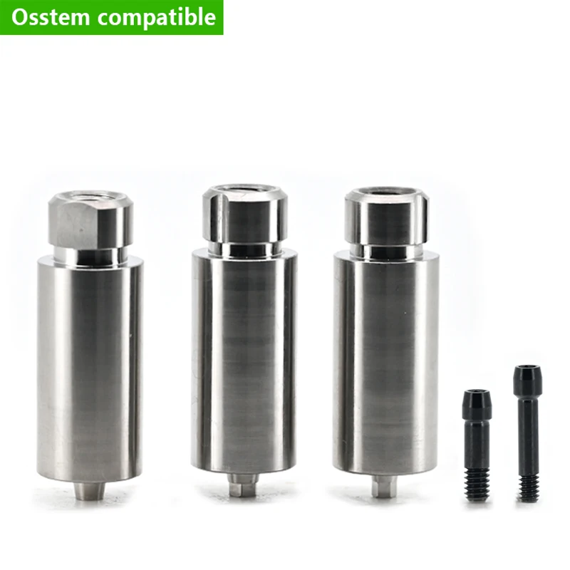 

OSSTEM Pre Milled Abutment for Osstem Implant Grade 5 Titanium Abutment Includes 2 Fixing Screws in Stock Fast Shipping