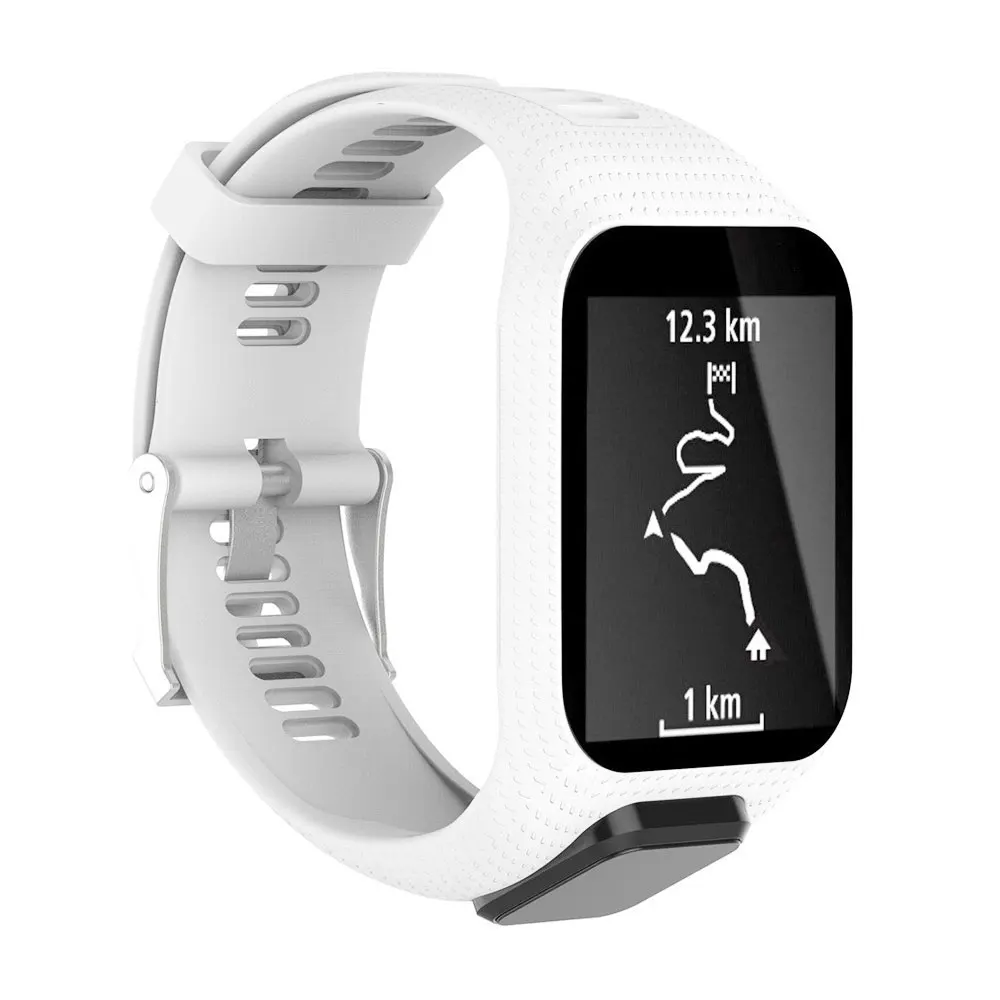 Cho TomTom 2 3 Chạy Tia Lửa Âm Nhạc Dây Silicon Dây Đeo Tay Vòng Tay Đồng Hồ Thông Minh Smartwatch Mềm Ban Nhạc Phụ Kiện