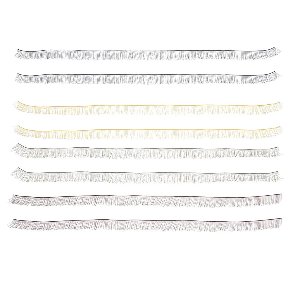 ชุดขนตาปลอมแบบแถบ 8 ชิ้น หลายสี สำหรับตกแต่งเอง สร้างสรรค์ ขนตาปลอมเหมือนจริง อุปกรณ์เสริมสำหรับขนตา