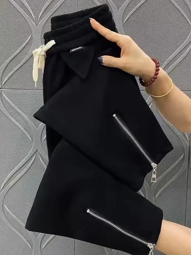 

Весенне-осенние шаровары, женские спортивные штаны, свободные брюки, женские брюки для бега XT971